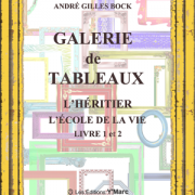GALERIE DE TABLEAUX – L’HÉRITIER L’ÉCOLE DE LA VIE LIVRE 1 ET 2 prix membre